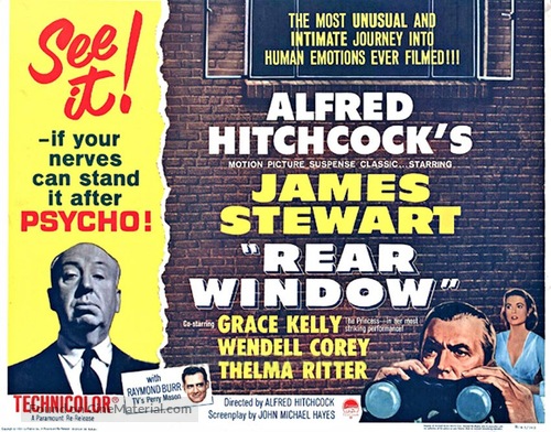 Rear Window - British Movie Poster