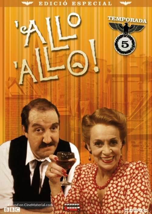 &quot;&#039;Allo &#039;Allo!&quot; - Spanish DVD movie cover