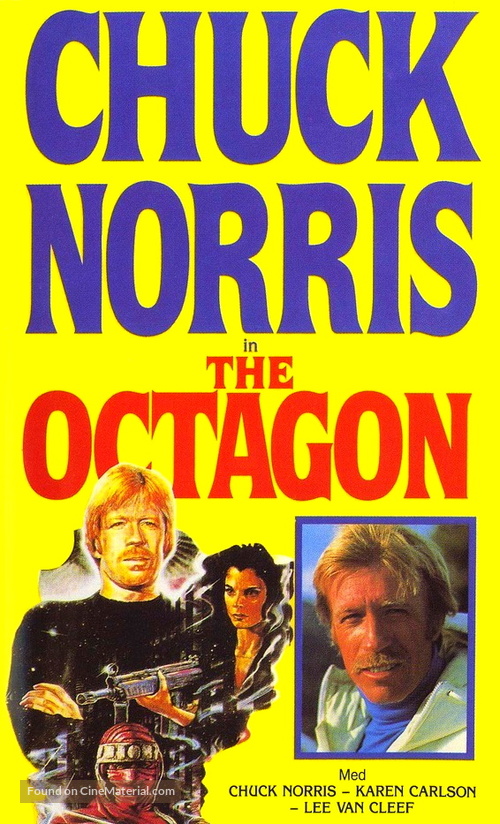 The Octagon - Norwegian VHS movie cover