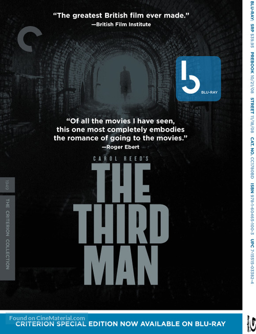 The Third Man - Video release movie poster