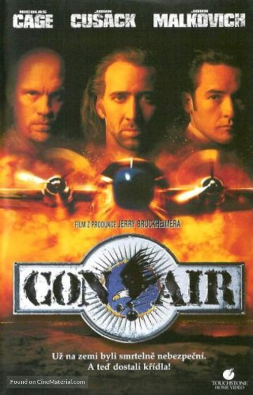 Con Air - Czech DVD movie cover