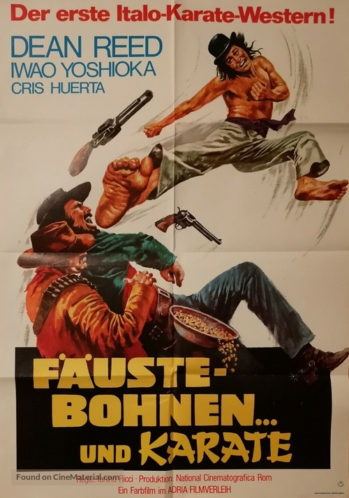 Storia di karat&egrave;, pugni e fagioli - German Movie Poster