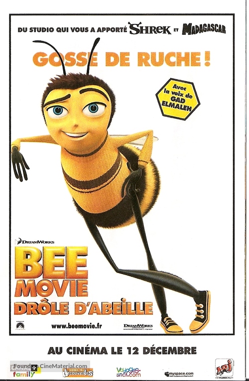 Bee Movie - French Movie Poster