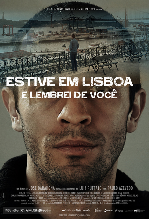 Estive em Lisboa e Lembrei de Voc&ecirc; - Brazilian Movie Poster