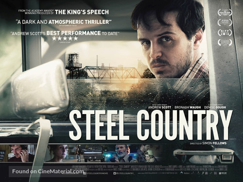 Steel Country - British Movie Poster