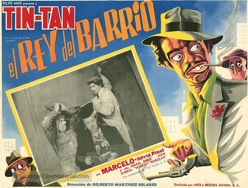 El rey del barrio - Mexican Movie Poster