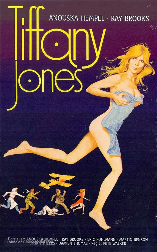 Tiffany Jones - German VHS movie cover