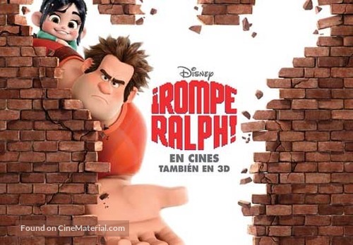 Wreck-It Ralph - Spanish Movie Poster