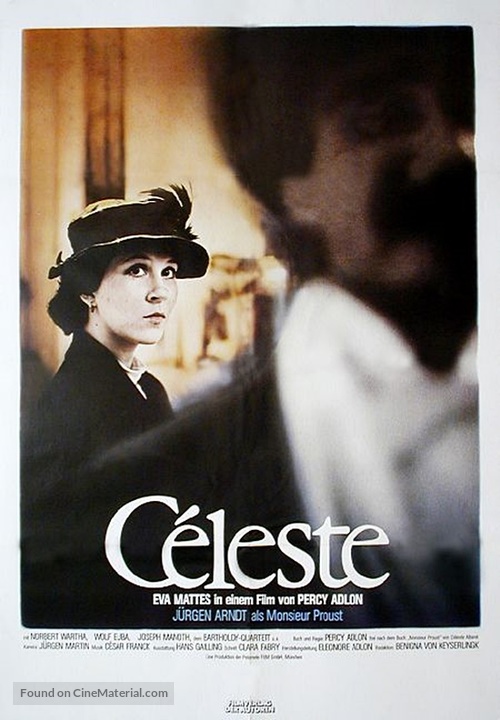 C&eacute;leste - German Movie Poster