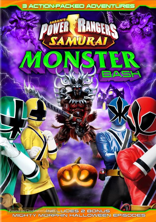 Power Rangers Monster Bash Halloween Special - DVD movie cover