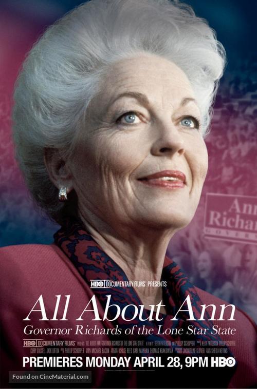 All About Ann: Governor Richards of the Lone Star State - Movie Poster