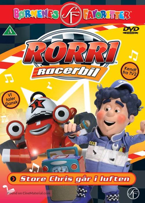 &quot;Roary the Racing Car&quot; - Danish DVD movie cover