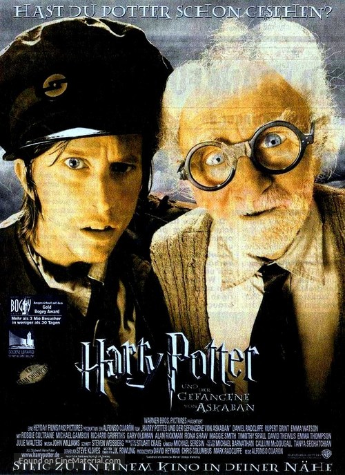 Harry Potter and the Prisoner of Azkaban - German Movie Poster