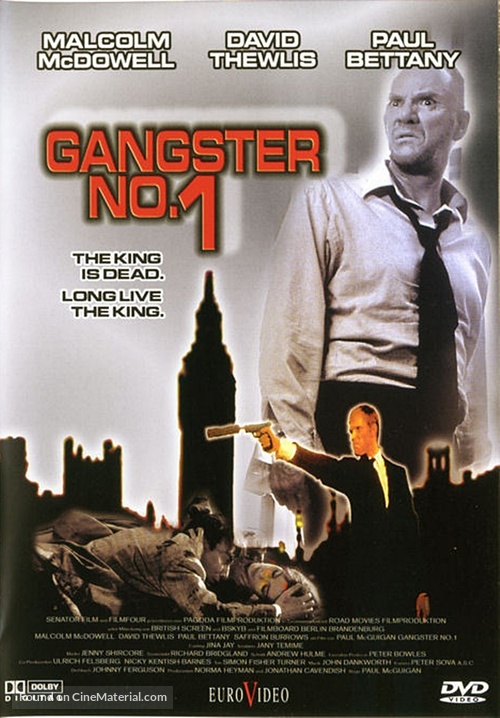 Gangster No. 1 - German DVD movie cover
