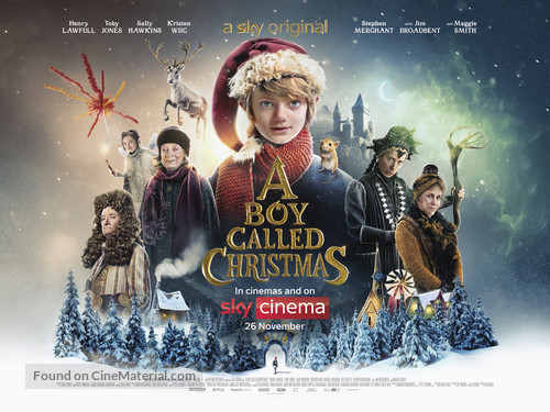 A Boy Called Christmas - British Movie Poster