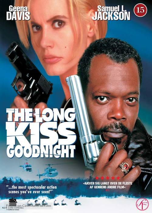 The Long Kiss Goodnight - Danish DVD movie cover