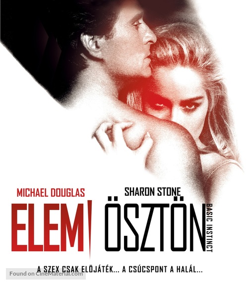 Basic Instinct - Hungarian Blu-Ray movie cover