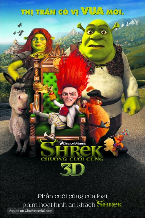 Shrek Forever After - Vietnamese Movie Poster