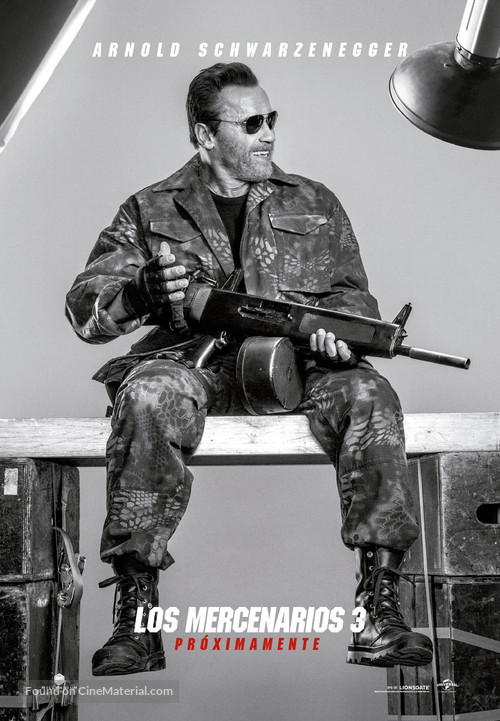 The Expendables 3 - Spanish Movie Poster