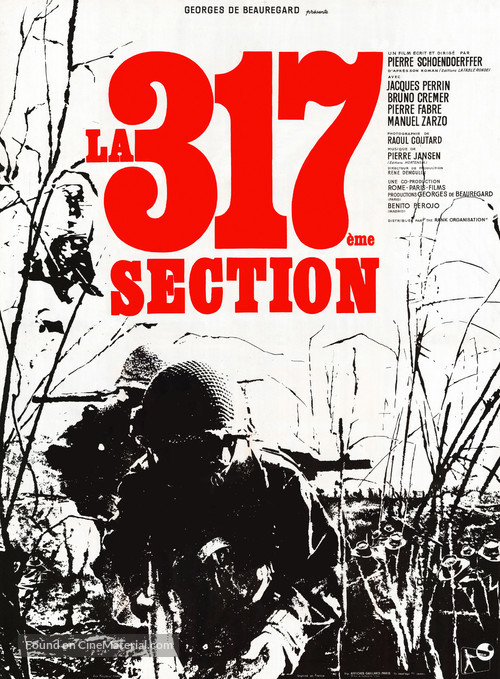 La 317eme section - French Movie Poster