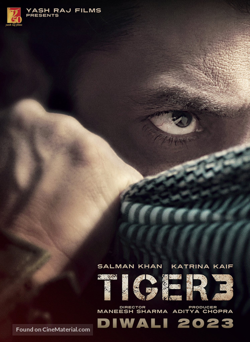 Tiger 3 - Indian Movie Poster