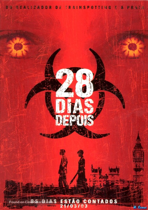 28 Days Later... - Portuguese Movie Poster