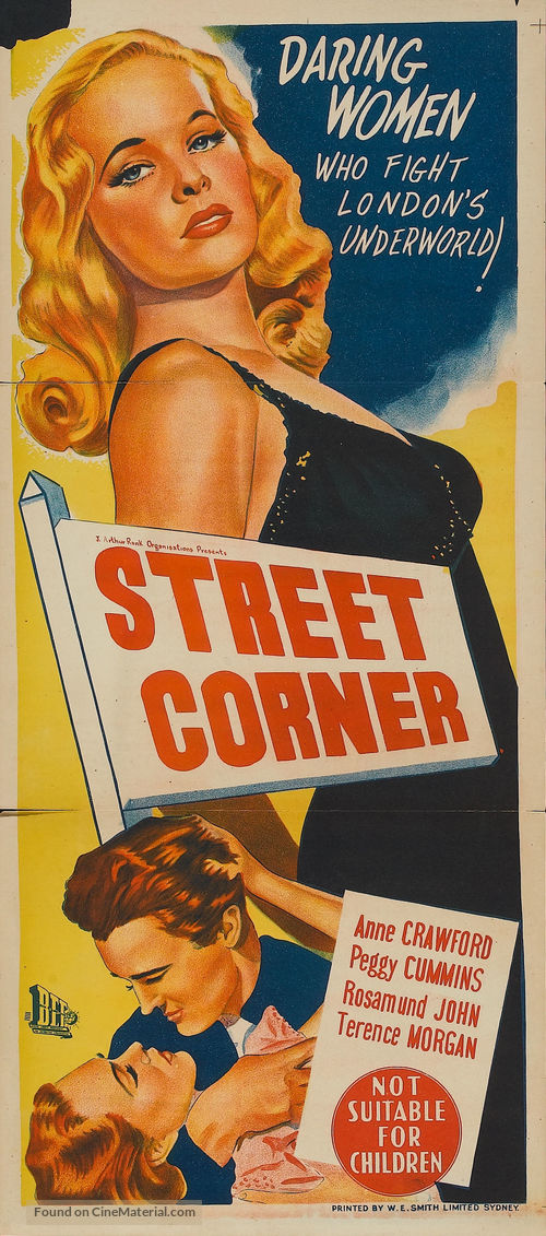 Street Corner - Australian Movie Poster