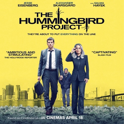 The Hummingbird Project - British Movie Poster