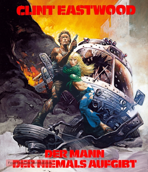 The Gauntlet - German Blu-Ray movie cover