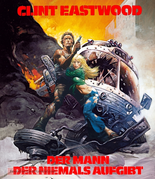 The Gauntlet - German Blu-Ray movie cover