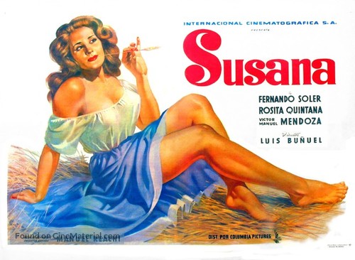 Susana - Mexican Movie Poster