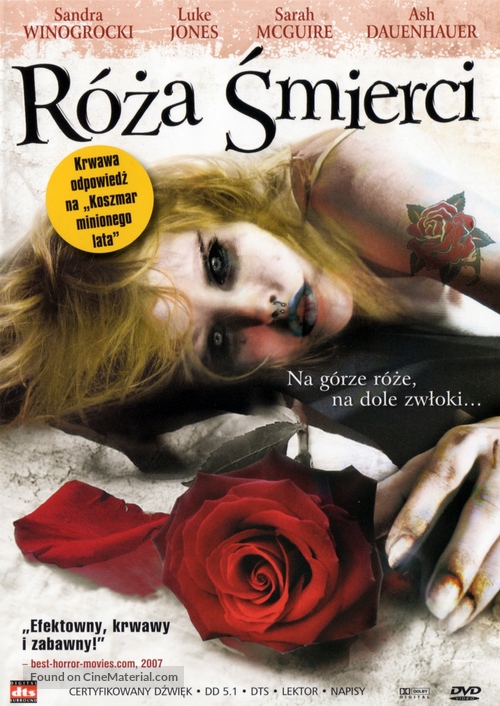 Rose of Death - Polish Movie Cover