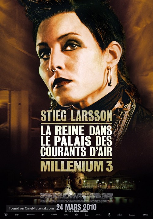 Luftslottet som spr&auml;ngdes - Belgian Movie Poster