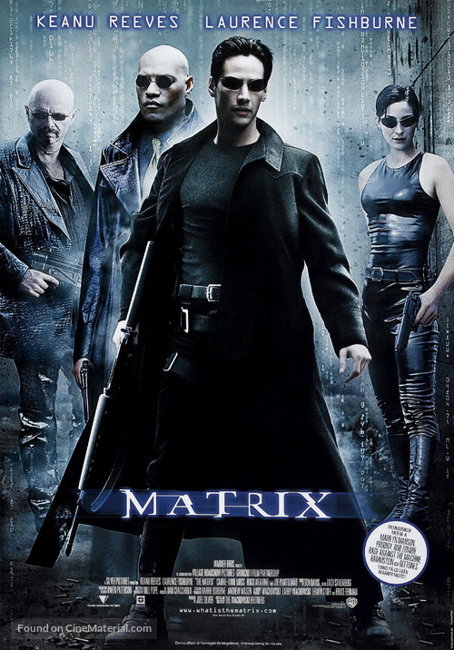 The Matrix - Swedish Theatrical movie poster
