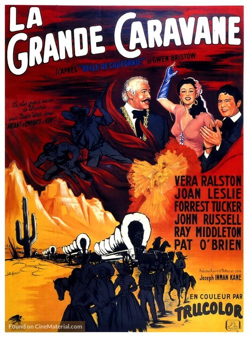 Jubilee Trail - French Movie Poster