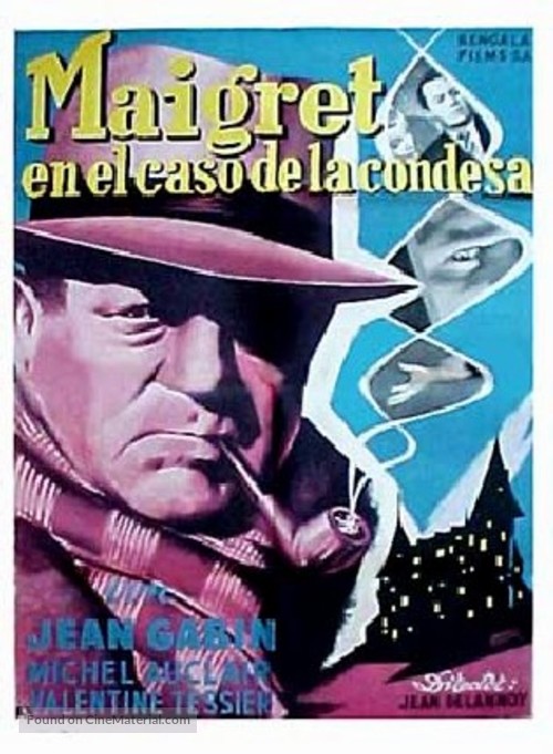 Maigret et l&#039;affaire Saint-Fiacre - Spanish Movie Poster