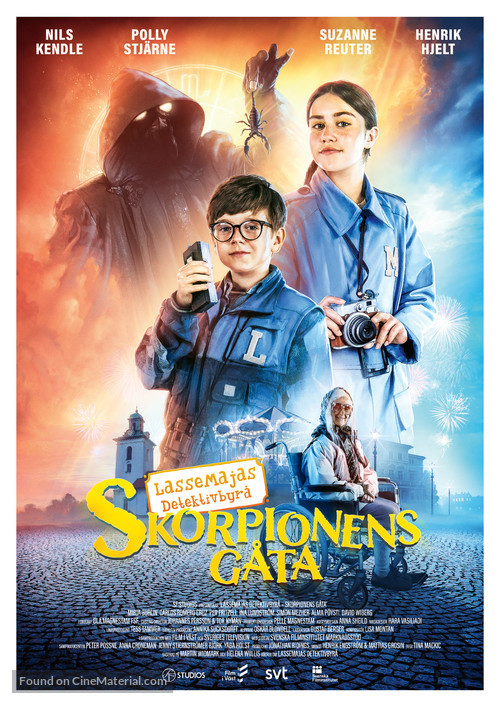 LasseMajas detektivbyr&aring; - Skorpionens g&aring;ta - Swedish Movie Poster