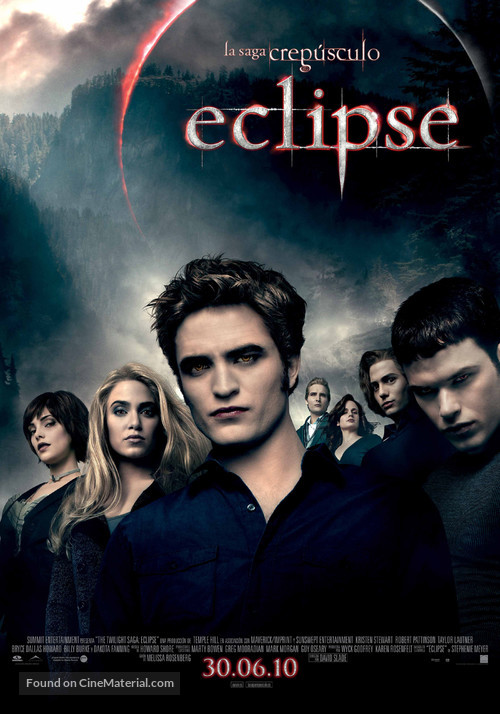 The Twilight Saga: Eclipse - Spanish Movie Poster