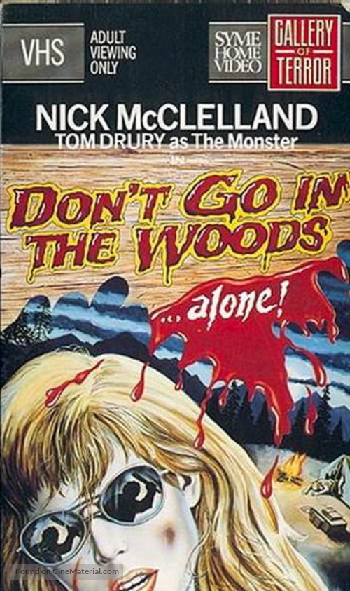 Don&#039;t Go in the Woods - Australian Movie Cover