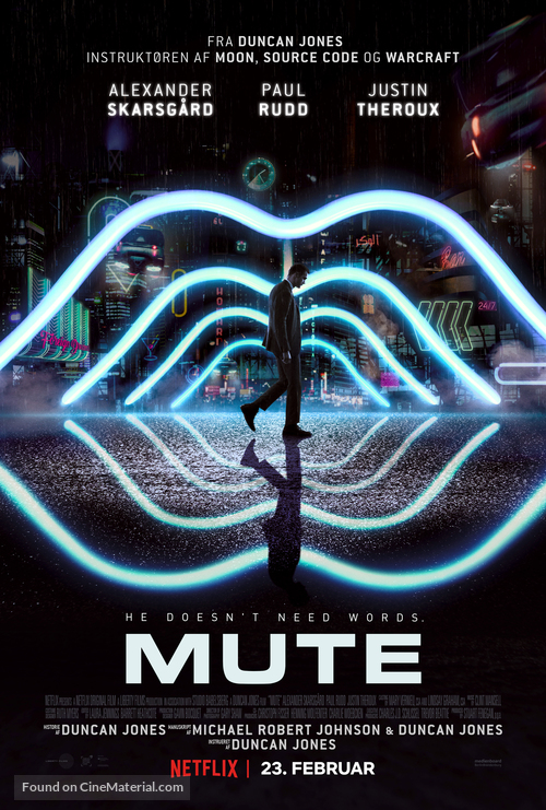 Mute - Danish Movie Poster