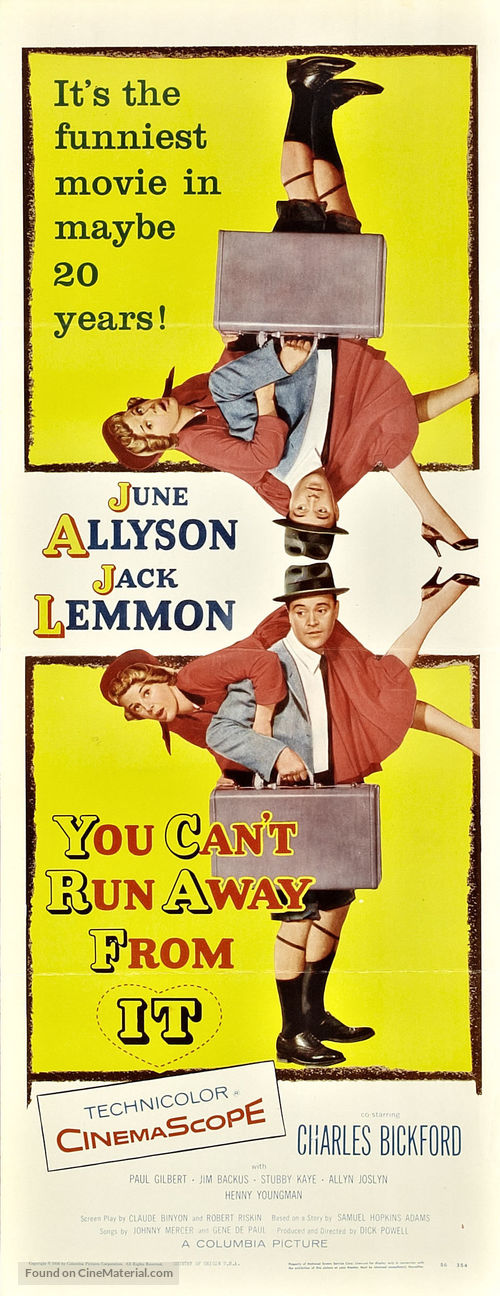 You Can&#039;t Run Away from It - Movie Poster