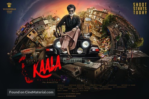 Kaala - Indian Movie Poster