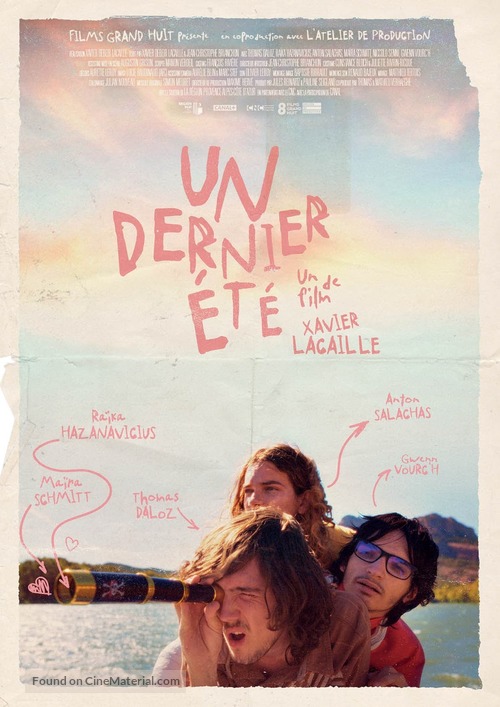 Un dernier &eacute;t&eacute; - French Movie Poster