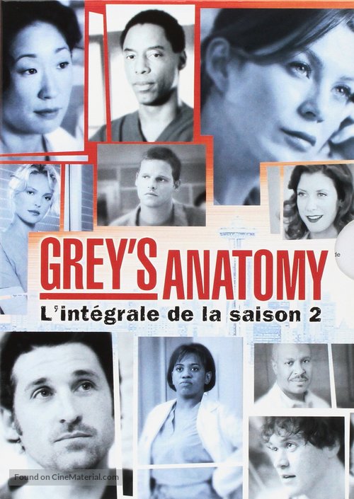 &quot;Grey&#039;s Anatomy&quot; - French DVD movie cover