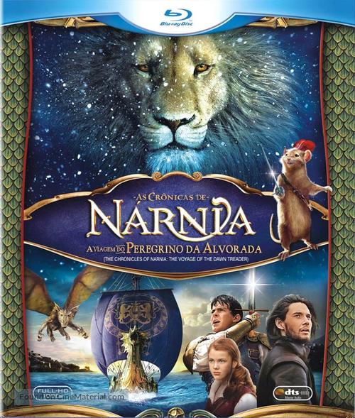 The Chronicles of Narnia: The Voyage of the Dawn Treader - Brazilian Blu-Ray movie cover