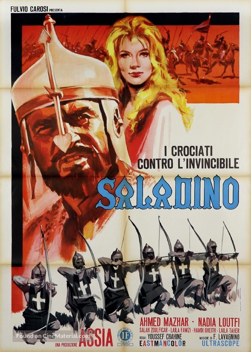 El Naser Salah el Dine - Italian Movie Poster