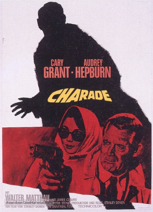 Charade - German Movie Poster