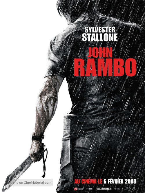 Rambo - French Movie Poster