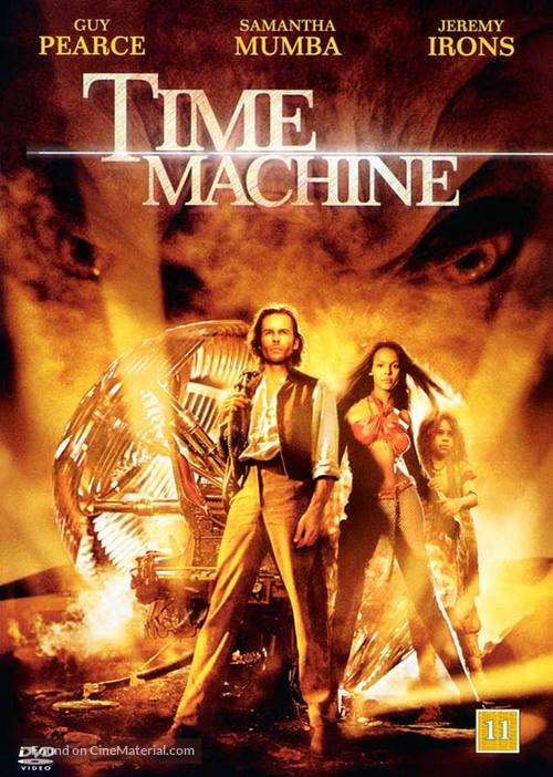 The Time Machine - Danish Movie Cover