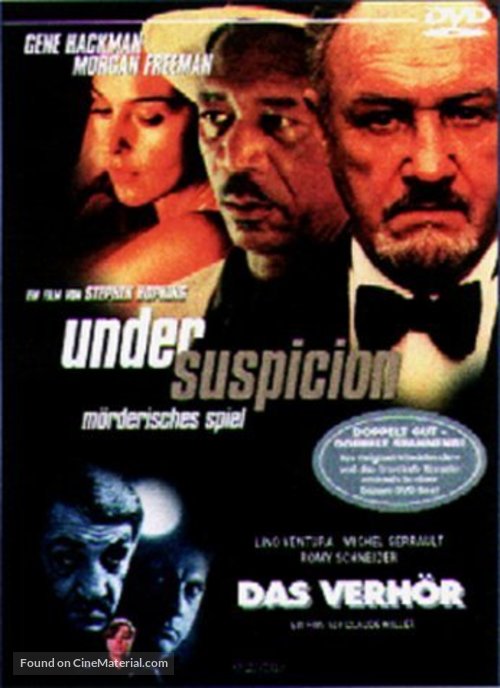 Under Suspicion - German DVD movie cover